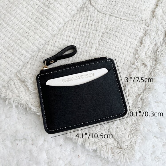 ⚠️Clearance Black Small & Slim Wallet / Cardholder - Picture 3 of 4